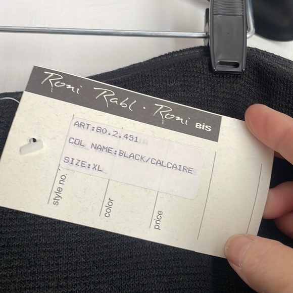 NWT Roni Bis Pull-On Sweater Knit Pant with Leg Pocket - Picture 2 of 9